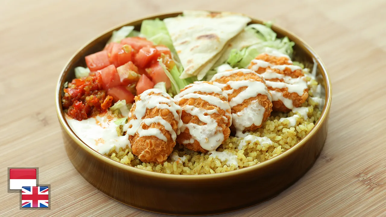 Nugget Ala Platter Halal Guys